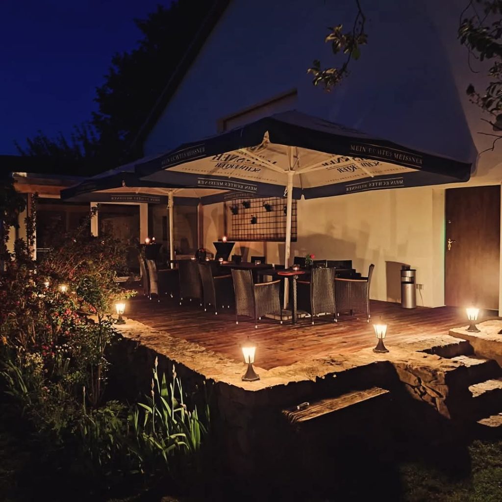 Außenbereich Hochzeitslocation Großdobritz