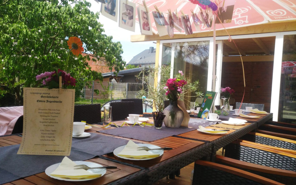 Jugendweihe im Gasthofgrossdobritz bei Dresden.